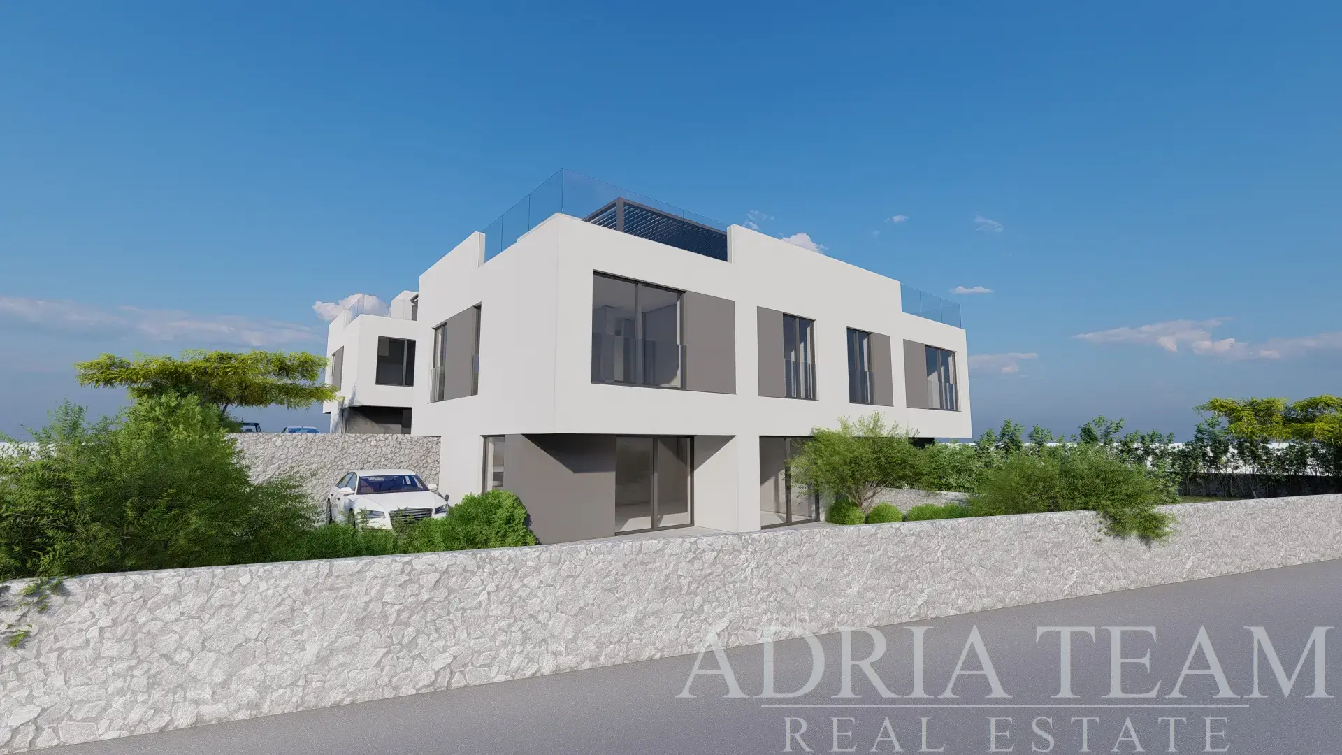 ATRAKTIVNO GRAĐEVINSKO ZEMLJIŠTE S IDEJNIM PROJEKTOM - MOLAT, BREGULJE